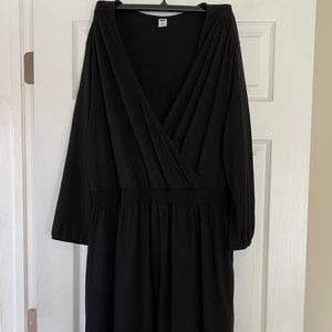 old navy | simple black dress | xxl
